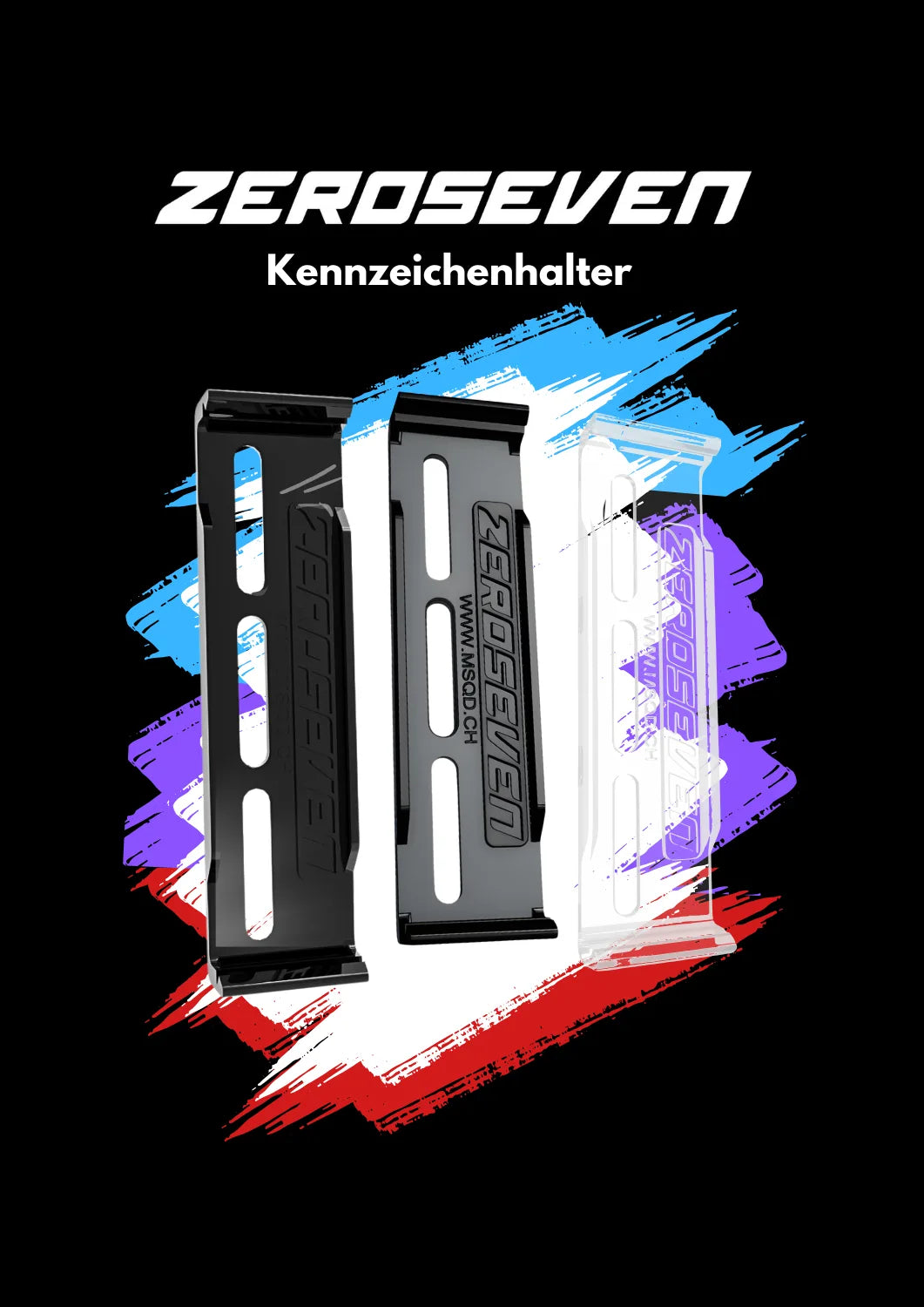 Kennzeichenhalterung ZeroSeven